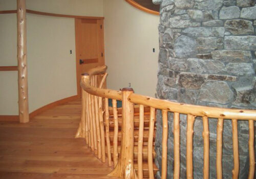 cedar railing Josh Belisle home builder