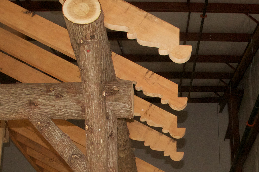 Custom Log Homes, Cedar Timber Frame